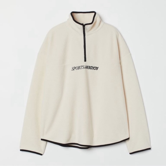 H&M Half-zip Fleece Top S size - Picture 1 of 2